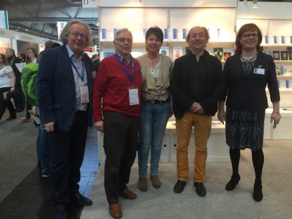 Aktiv für Self-Publisher (von links): Ruprecht Frieling, George Tenner, Angela Planert, Matthias Matting, Vera Nentwich