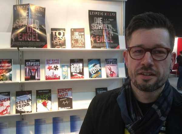 L.C: Frey las im Rahmen von »Leipzig liest« aus seinem Thriller